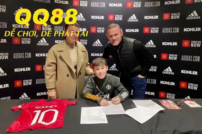 Kai Rooney gia nhập học viện bóng đá của Man United lúc 11 tuổi. (Ảnh: Manchester United) Kai Rooney gia nhập học viện bóng đá của Man United lúc 11 tuổi. (Ảnh: Manchester United)